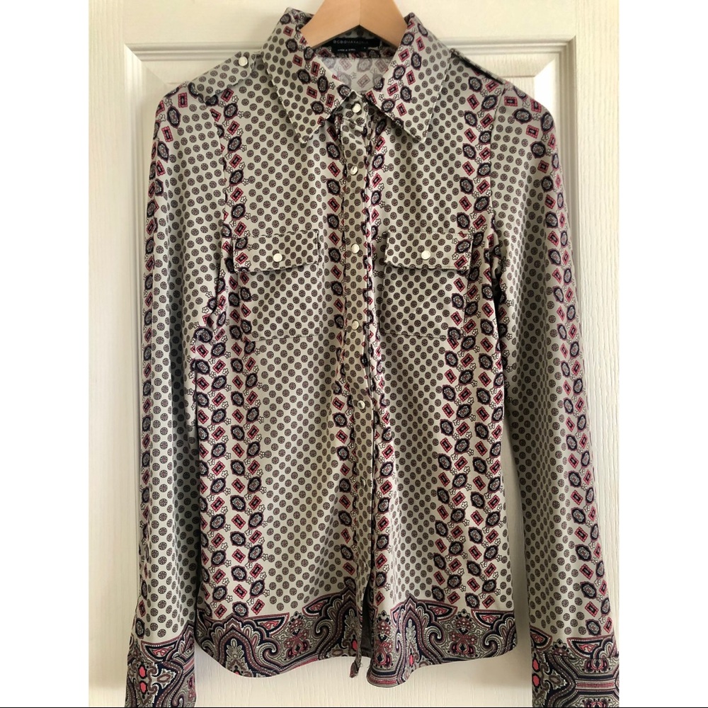 BCBG MaxAzria blouse.